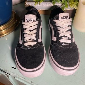 Kids size 13 original Vans black. Never worn outside. Excellent condition!!!